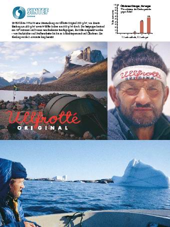 Prospekt Woolpower / Ullfrotte