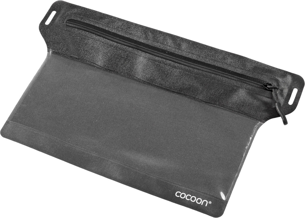 Cocoon Zippered Flat Document Bags Size S grey/black
