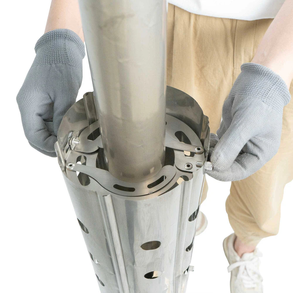 Winnerwell Faltbarer Ofenrohrschutz für Titanofen