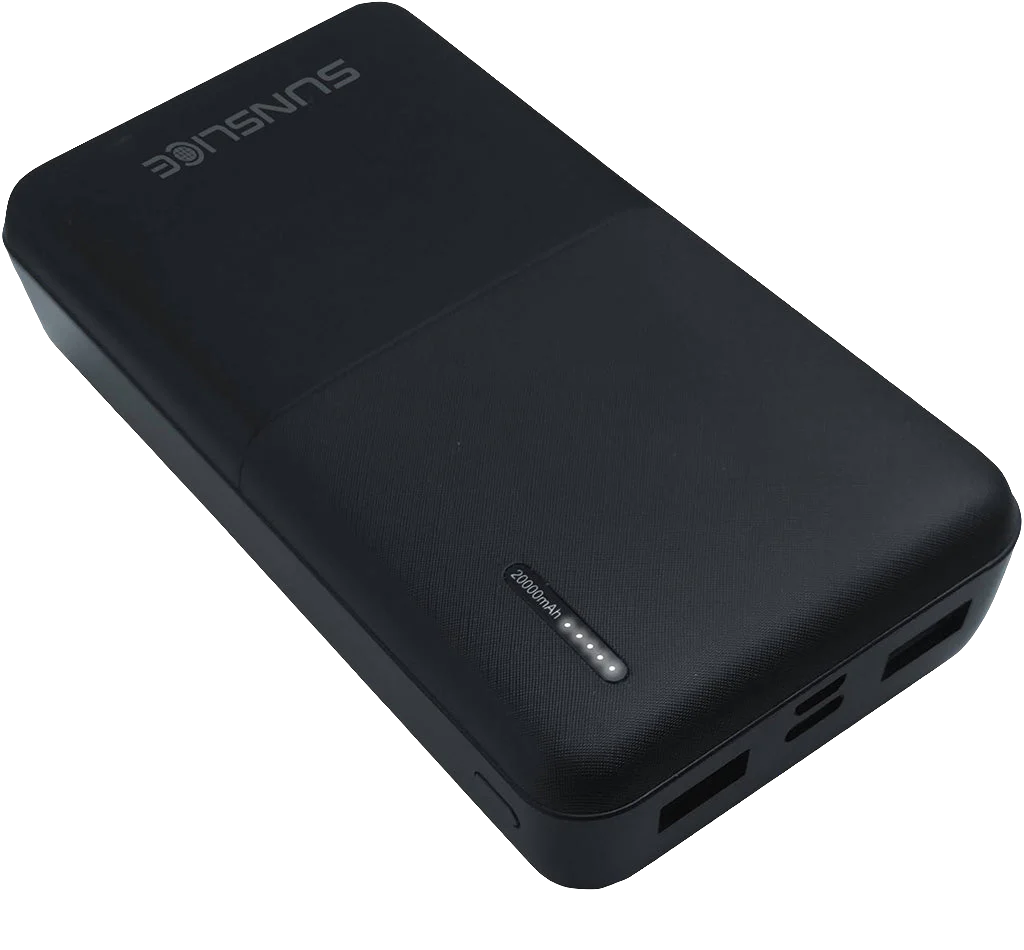 SunSlice Gravity 20 – 20.000 mAh Powerbank für Smartphones, Tablets