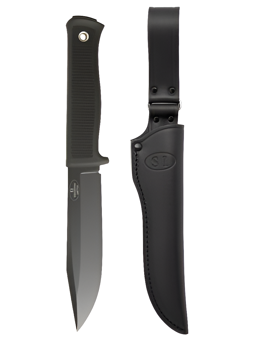 Fällkniven S1 Lederetui Black