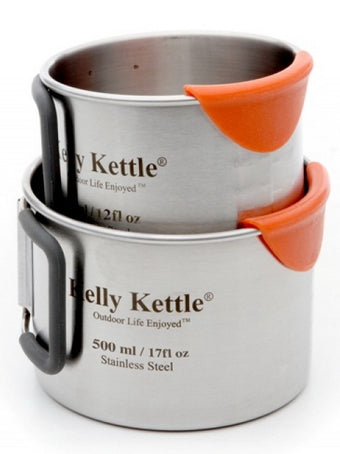 Kelly Kettle Camping Cup Set 350 & 500ml